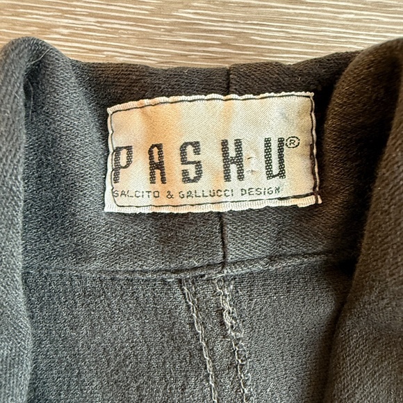 Stunning Vintage 80s Zip Front Lace up Body Con Dress - Picture 12 of 12